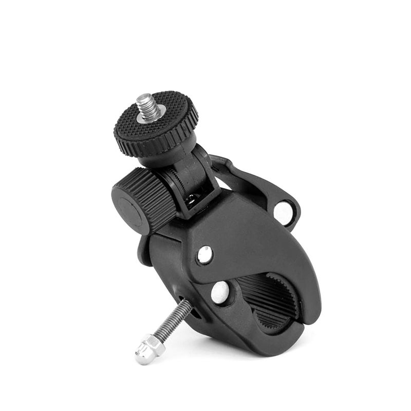 GRIFITI Nootle Quick Release Pipe Clamp 1/4 20 Thread Camera & Nootle Mount for Tripod Music Microphone Pole Stands Any Pipe Bar 1.5 in Handlebar Motorcycles Bike Mount Threaded Ball Bracket Clamps - Image 5